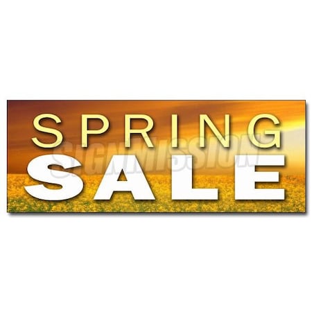 Signmission SPRING SALE DECAL sticker store clearance huge 25% off 50% big now entire, D-12 Spring Sale D-12 Spring Sale